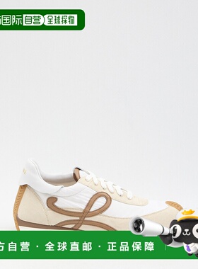 香港直邮LOEWE 女士运动鞋 LFR2282X045832 AW2025 白色 FLOW RUN