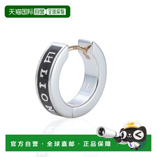 男女通用925银logo设计夹扣耳环 HEART 1EA2 日本直邮LION 1h可退