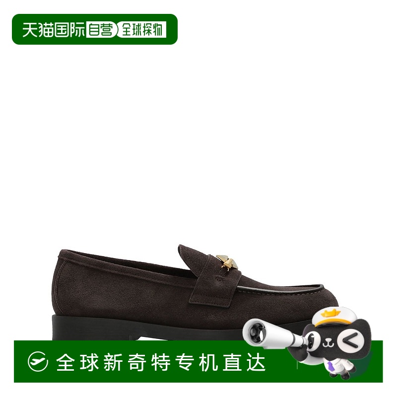 1h可退 香港直邮JIMMY CHOO 女士芭蕾乐福鞋 MADDIEDIAMONDUUECOF