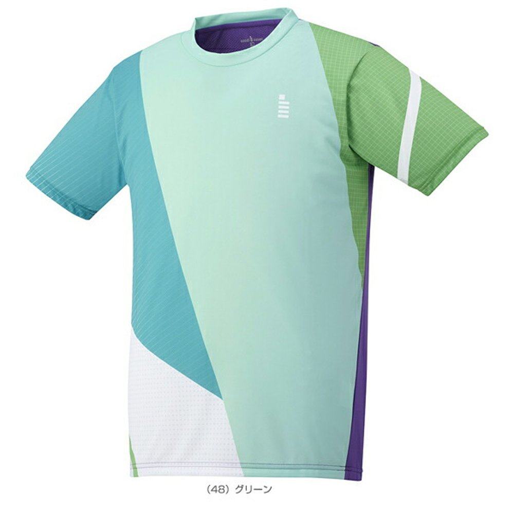 日本直邮 Gosen 网球/羽毛球服（男） 比赛衬衫/男女通用 (T2406)