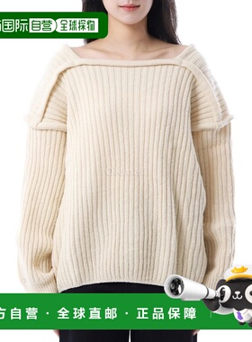 韩国直邮Baserange 米色 Construct 毛衣 (KCOS-MW-SP25) 针织品