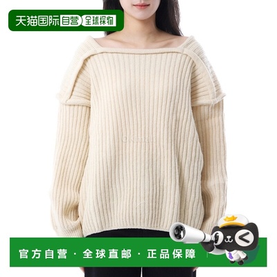 韩国直邮Baserange 米色 Construct 毛衣 (KCOS-MW-SP25) 针织品