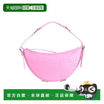 1h可退 香港直邮潮奢 BY FAR 女士 手袋 pink粉色 舒适时尚斜挎包