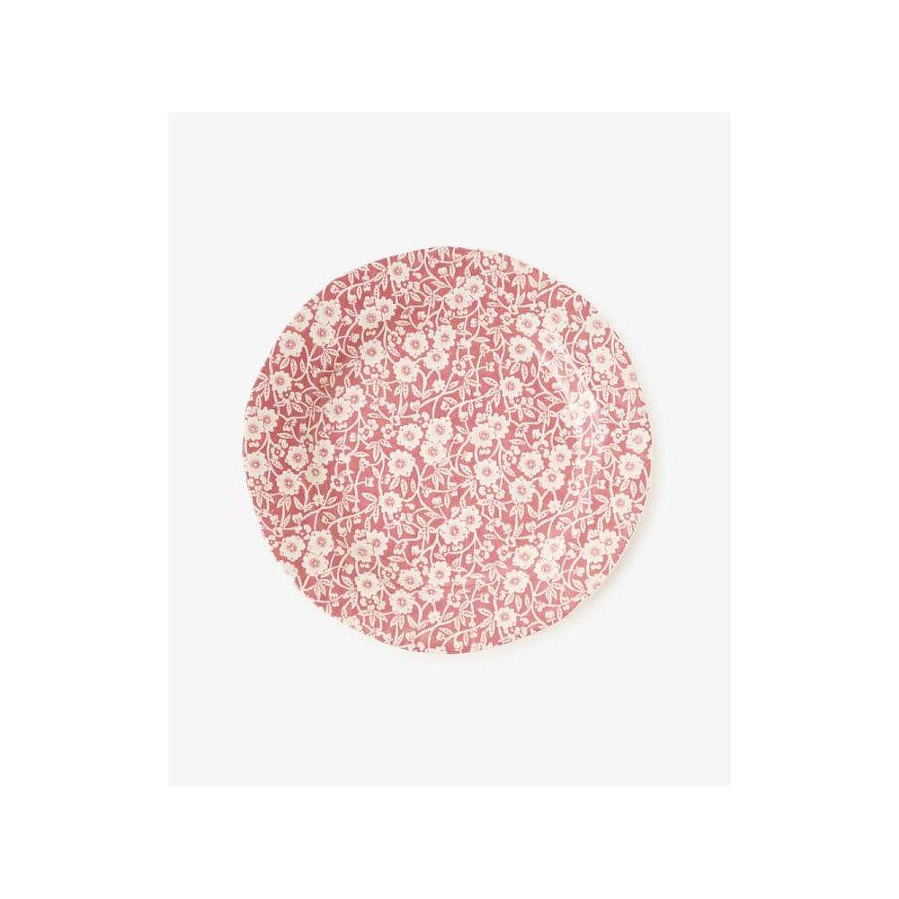 日潮 AfternoonTea盘子21.5cm/粉红色印花/Burleigh HB24粉色