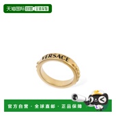 香港直邮versace 范思哲 女士 1h可退 徽标金属戒指 79I80W034GOL