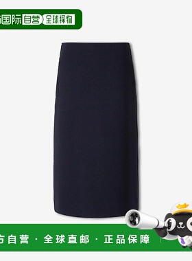 香港直邮JIL SANDER 女士半身裙 J02MA0321418 AW2025 蓝色 Jil S