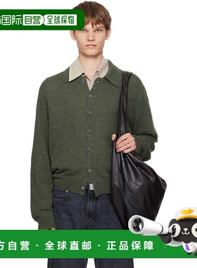 1h可退 香港直邮潮奢 Our Legacy 男士 绿色 Evening 开衫 M4253E