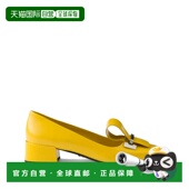 磨毛皮革浅口鞋 1h可退 1I963NF 女士 35mm 香港直邮Prada 普拉达