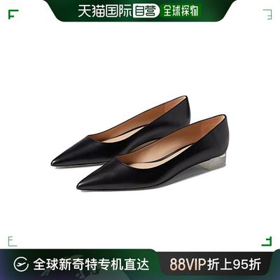 香港直邮STUART WEITZMAN 女士乐福鞋黑色 STUART-LUCITE-FLAT-SU