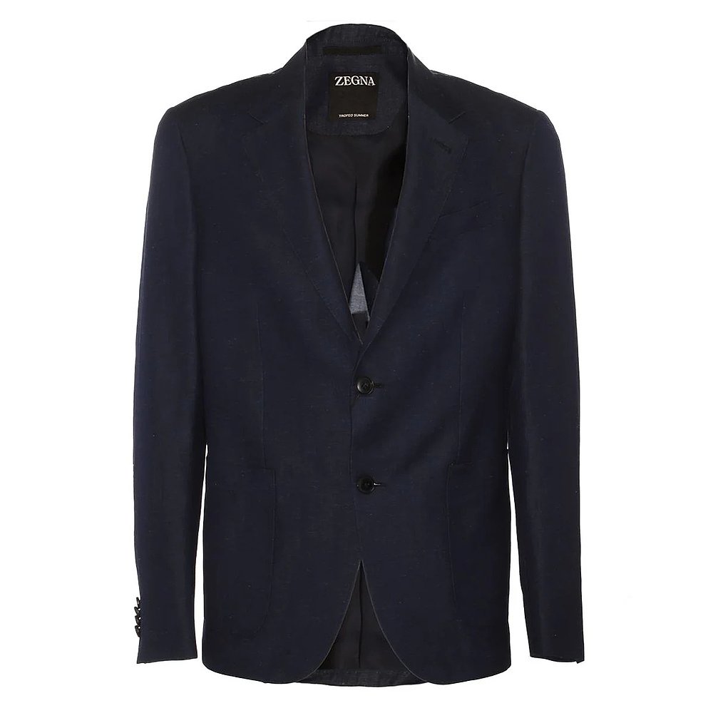 ZEGNA 男士西服 776501A710FP207R-4 SS2024 蓝色 Zegna Jackets