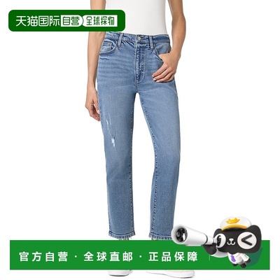 自营joe's jeansJOE'S牛仔裤Og直踝+剃刀下摆自由牛仔裤-蓝色 美