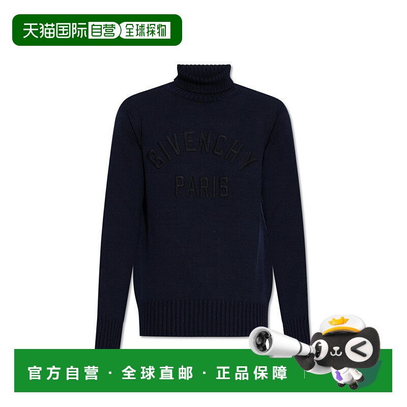 1h可退 香港直邮GIVENCHY 男士针织衫 BM90VZ4YNM499 AW2025 蓝色