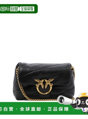 香港直邮PINKO 女士斜挎包 100040A0F2Z99Q CO 黑色 'Love baby p
