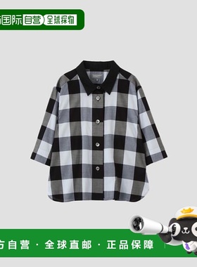 1h可退 日本直邮MARGARET HOWELL 棉格子纹衬衫女装长袖