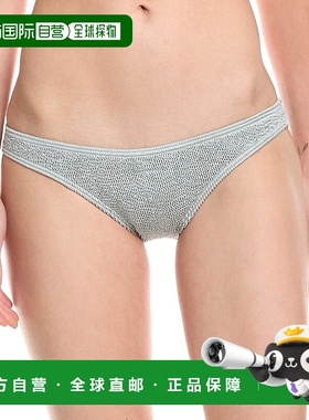 自营 bond-eye swim邦德眼游泳标志短比基尼底部-绿色 美国奥莱直