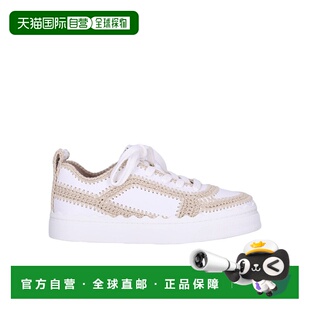 香港直邮Chloe 徽标休闲鞋 C23S790BT运动鞋经典正品休闲百搭厚底