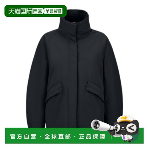 香港直邮HERNO 女士外套 GI00134DL128389300 AW2025 黑色 高领长