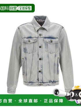 1h可退 香港直邮off-white 男士 衬衫 OMYE077S23DEN001 blue蓝色