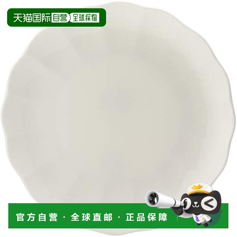 【日本直邮】Narumi鸣海 盘子 高贵白 17cm 微波炉/洗碗机 9772-1