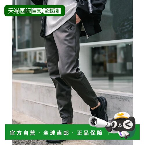 日本直邮Rocky Monroe KANGOL 运动长裤 保暖裤 内抓绒 内起绒 蓄