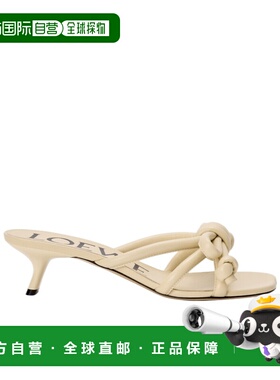 1h可退 香港直邮Loewe 露趾高跟凉鞋 LLSP465X10