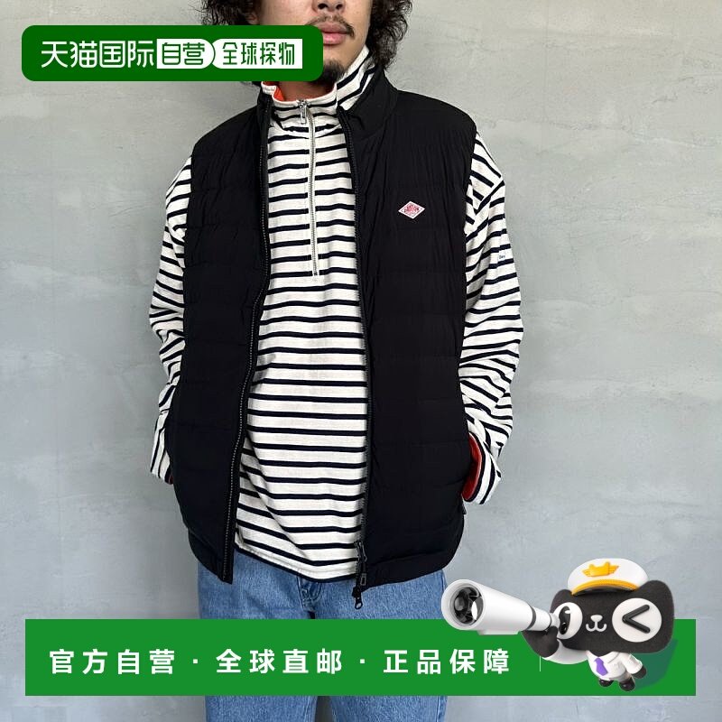 日本直邮Danton 男士立领中款羽绒马甲 DT-A0565NRP DT-A0565NRP