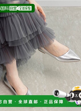 日本直邮RANDA 无压力尖头低跟单鞋一脚蹬女鞋 RA041BW11628