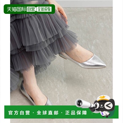 日本直邮RANDA 无压力尖头低跟单鞋一脚蹬女鞋 RA041BW11628