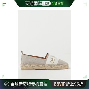Off White 女士 OWIB014S24FAB 香港直邮潮奢 帆布面凉鞋 米白色