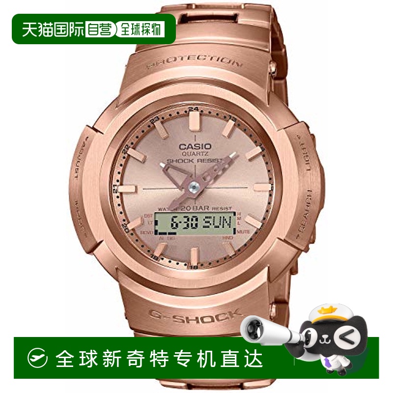 【日本直邮】卡西欧g-shock男士六局电波光能手表AWM-500GD-4AJF