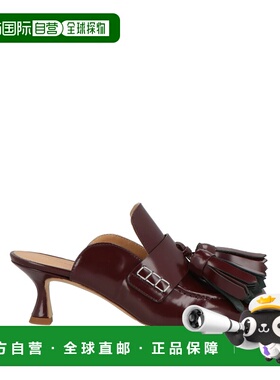香港直邮J.W. Anderson 女士 Mules 木屐 brown棕色 舒适时尚