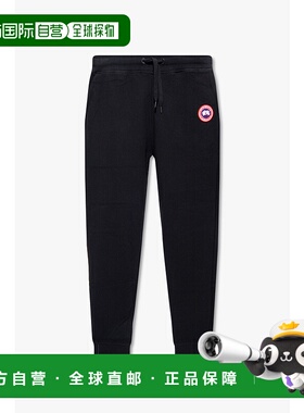 香港直邮CANADA GOOSE 男士休闲裤 7402M0BLACK CO 黑色 Sweatpan