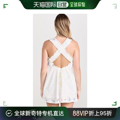 香港直邮潮奢 For Love & Lemons 女士 Andrea 迷你连衣裙 FLOVE3