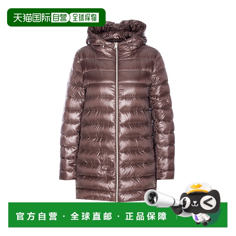 1h可退 香港直邮HERNO 女士夹克 PI00133DR12017Z8810 AW2025 棕