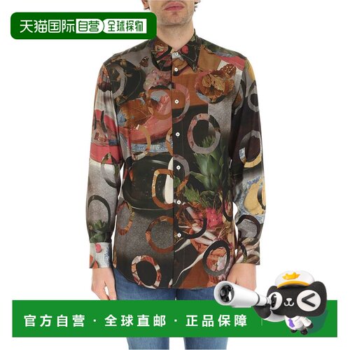 1h可退 香港直邮VIVIENNE WESTWOOD 男士衬衫 S25DL0491S52727003