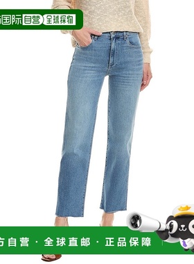 自营LE JEAN Sabine Straight JEAN - blue 牛仔裤美国直发奥莱