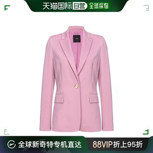 女士翻领单排扣西装 香港直邮潮奢 Pinko 品高 外套