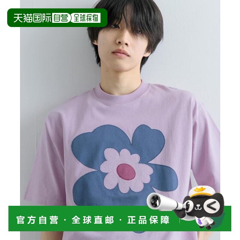 1h可退 日本直邮官方授权 SENSE OF PLACE 贴布绣波普艺术T恤