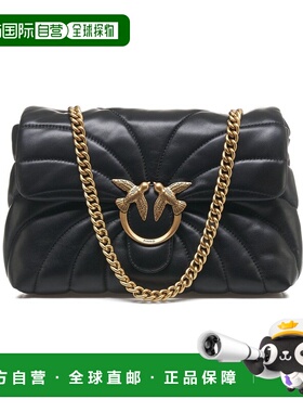 1h可退 香港直邮潮奢 Pinko 品高 女士 翻盖单肩包 100038A1EX