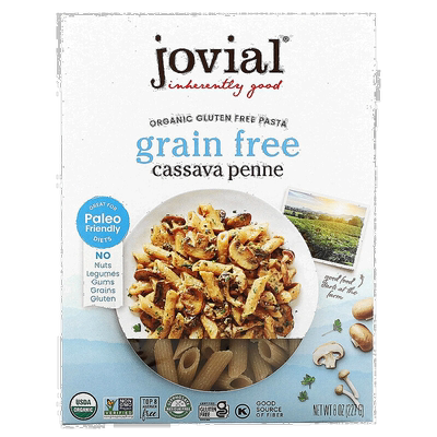 香港直邮Jovial,有机无谷物意大利面，木薯通心粉，8 盎司（227