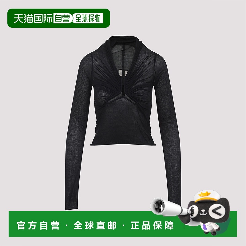 1h可退 香港直邮RICK OWENS 女士运动服 RP02E4266UC09 AW2025 黑