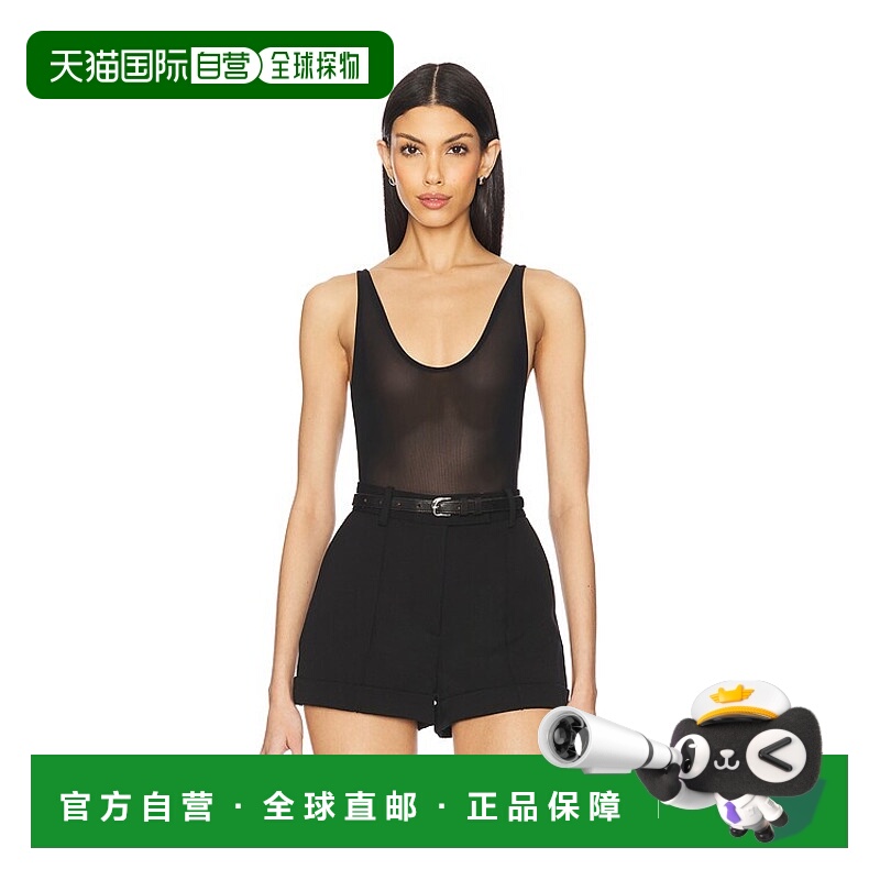 1h可退 香港直邮潮奢 ALEX PERRY 女士 Power 网纱连体衣 BY045SS