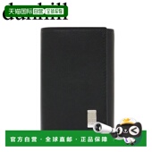 日本直邮Dunhill 银色男士 钥匙包皮革制品Dunhill Sidecar黑色