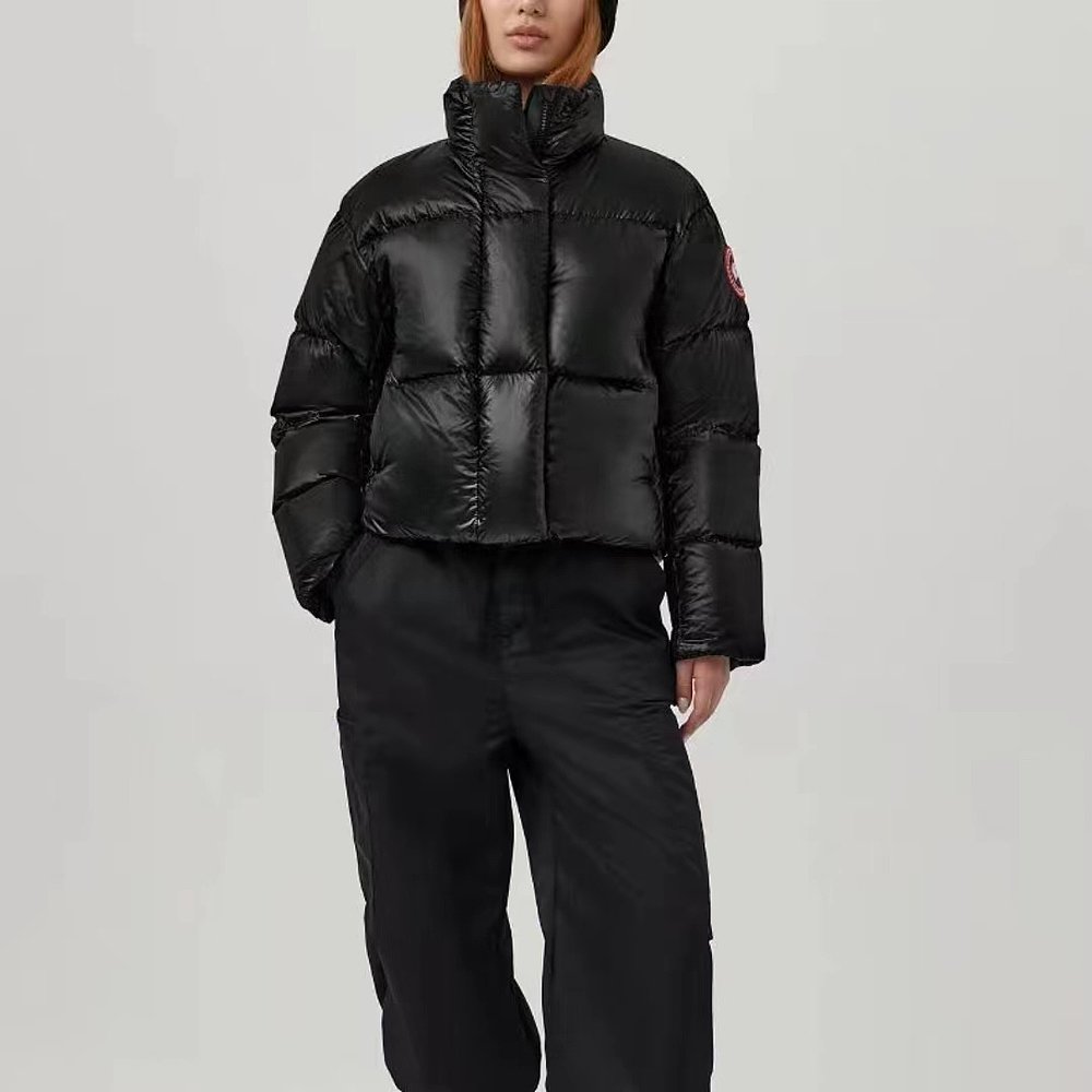 CANADA GOOSE 女士黑色羽绒服 Cypress系列羽绒服