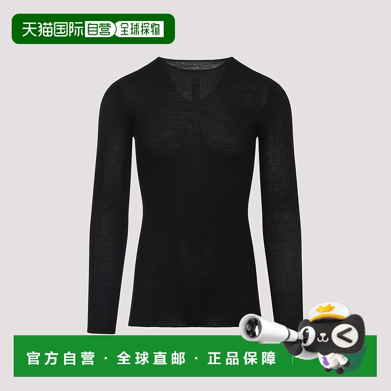 1h可退 香港直邮RICK OWENS 男士针织毛衣 RU02E1637RIBM09 AW202