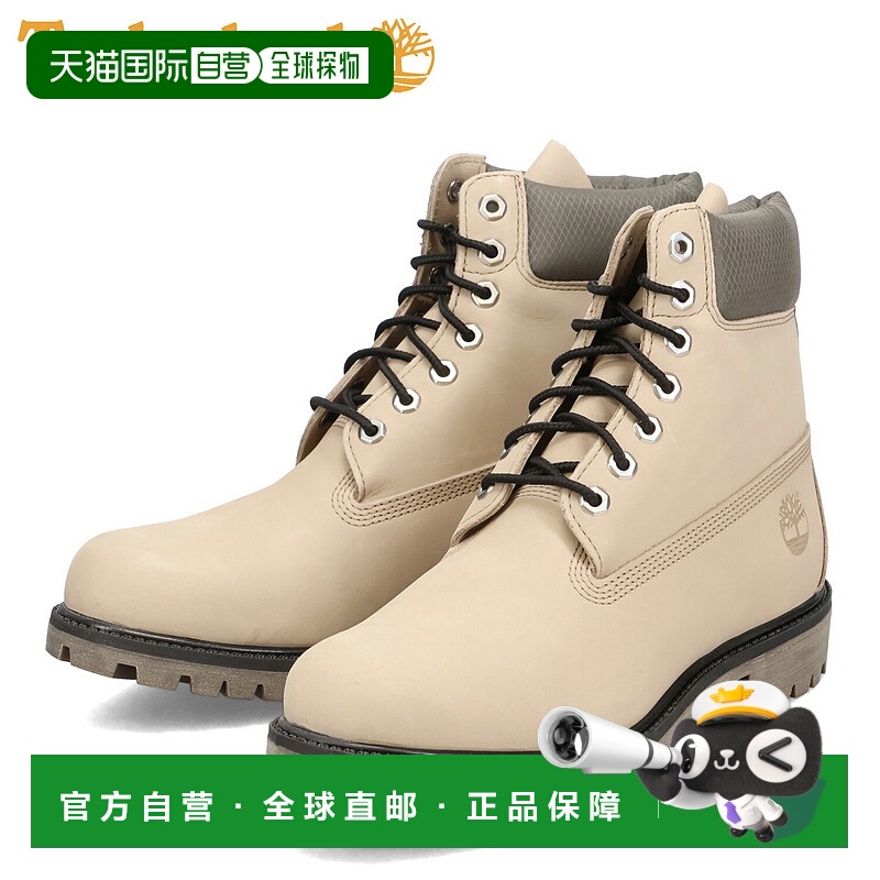 日本直邮Timberland 男士 6 英寸高级防水靴棕色WP 码A2P6W-EM9