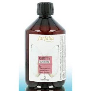 欧洲直邮德国Farfalla大马士革玫瑰纯露500ml有机玫瑰芳疗爽肤水