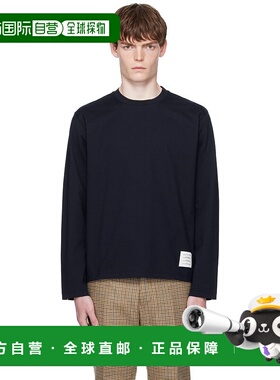 1h可退 香港直邮潮奢 Thom Browne 汤姆 布朗 男士 海军蓝 Oversi