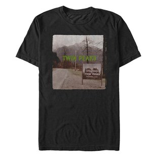 Peaks Twin 男士 欢迎标志短袖 恤 Fifth Sun