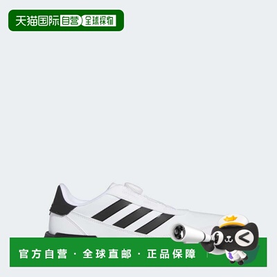 自营adidas阿迪达斯S2G BOA 24宽无钉男式高尔夫鞋-云白色/核心黑